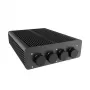 Akasa Pascal TX Plus õhuke mini-ITX korpus Intelile, IP65 kaitsega, ventilaatorita - must