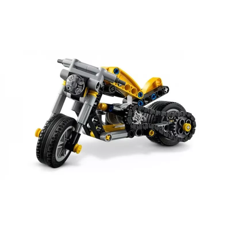 LEGO TECHNIC 42225 Kollane mootorratas