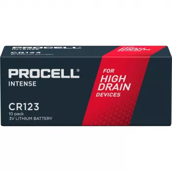 Liitiumpatarei Duracell CR123A 3V — üksikelement, 3V nimipinge