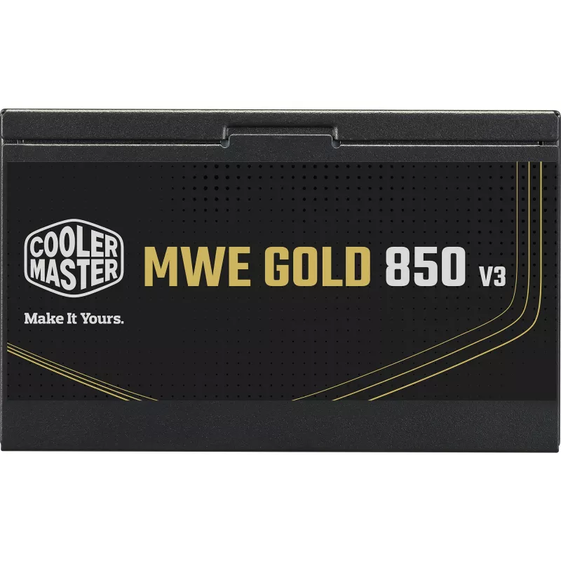 Cooler Master toiteplokk MWE Gold 850 V3 850W 80+Gold mitte-modulaarne ATX 3.1 ventilaator 120mm garantii 5 a