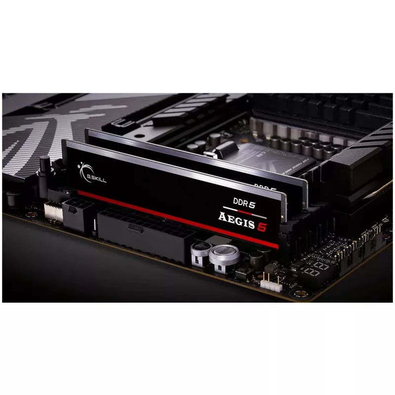 DIMM 32 GB DDR5-5200 (2x 16 GB) Dual-Kit, Arbeitsspeicher schwarz, F5-5200J4040A16GX2-IS, Aegis 5, INTEL XMP, AMD EXPO