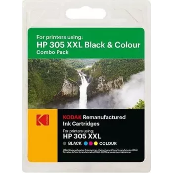 185H030587 KODAK HP DJ2300 tint (2) 700S. Bk + 310S. Col XXL (185H030587)