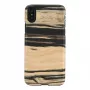 man and wood nutitelefoni ümbris iPhone X/XS jaoks — valge eebenipuu must
