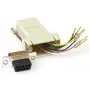 Kaabli soovahetaja MicroConnect SAD008 — RJ45 F kuni DB9 F, beež