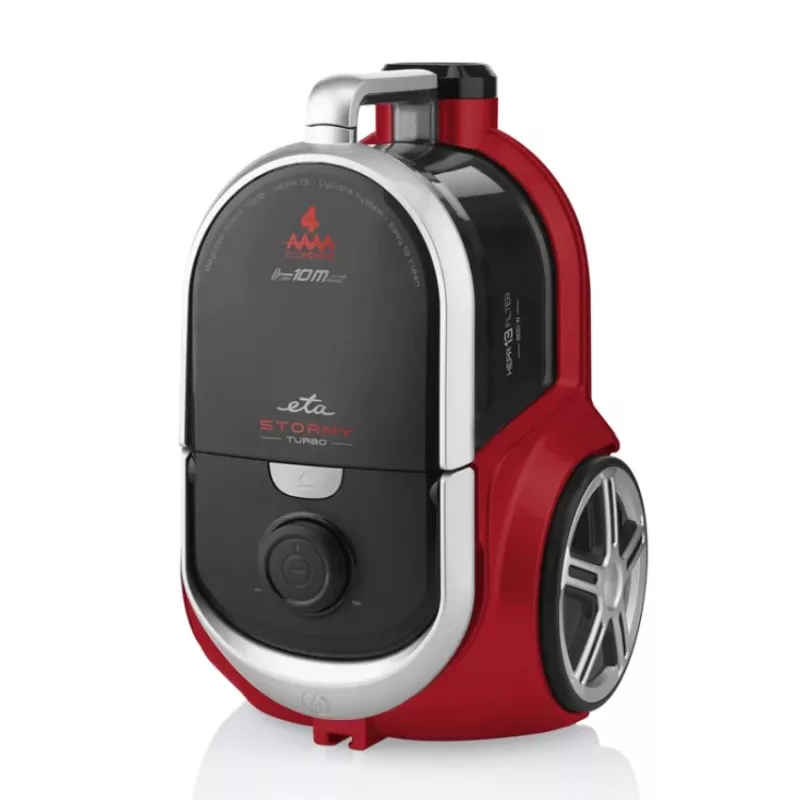 ETA | Tolmuimeja | ETA351790000 Stormy Turbo | Kotita | Võimsus 800 W | Tolmumahutavus 2,2 L | Must/Punane