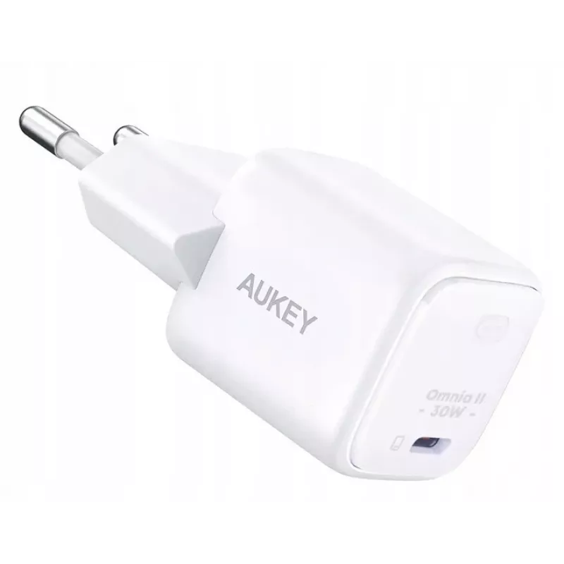 Seinalaadija PA-B1L Valge Omnia II Mini 1xUSB-C PowerDelivery 30W 5A