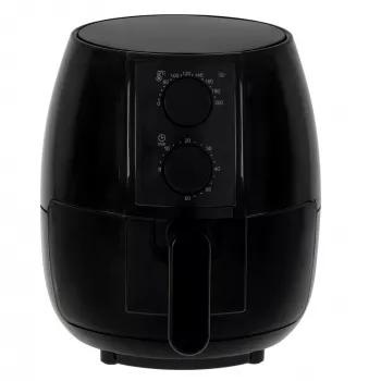 Kuumaõhufritüür Adler AD 6312 — 2,5 L, 1600 W, must, 80–200 °C, 60 min taimer