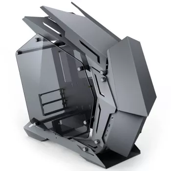 Jonsbo MOD3 Mini Micro-ATX torniga vitriin karastatud klaas - hall - tower