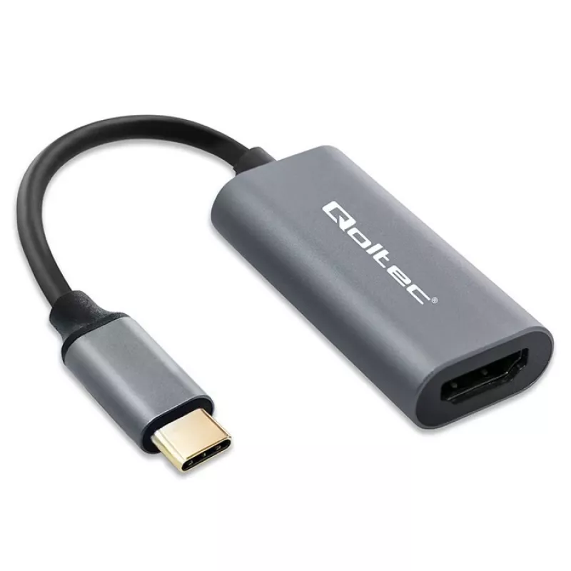 Adapter USB-C-HDMI-le 4K 60 Hz 32AWG QOLTEC
