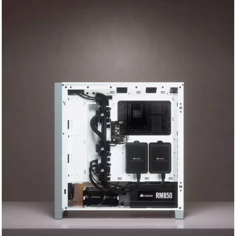 Corsair iCUE 4000X RGB Midi Tower Valge
