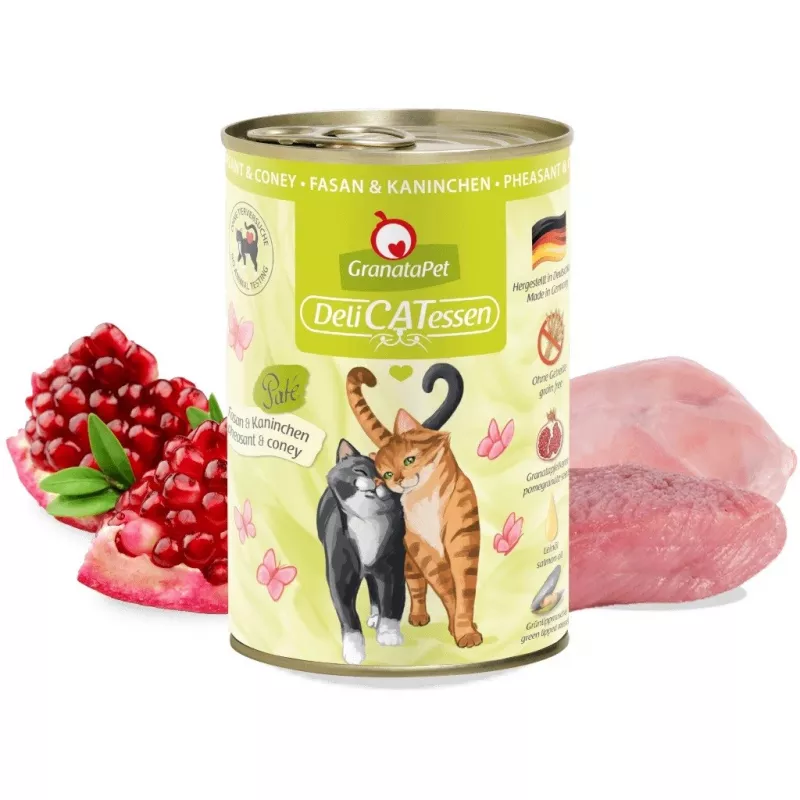 GRANATAPET DeliCATessen Faasan ja küülik - märg kassitoit - 400g