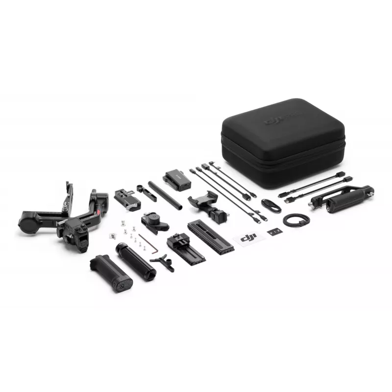 Hand camera stabilizer DJI RS 4 Pro Combo Must süsinikkiud 13h aku