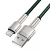 USB-A to Lightning kaabel Baseus 1 m, roheline
