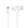 HYPER HyperJuice USB-kaabel USB 2.0 1.5 m USB C USB C/Lightning Valge