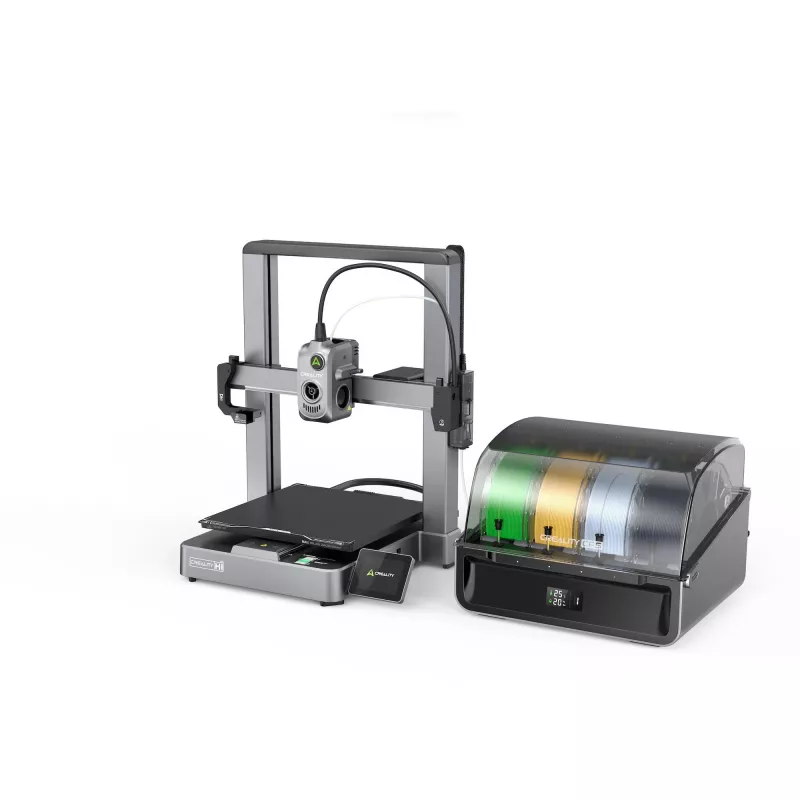 3D-printer Creality Hi Combo kahe ekstruuderiga kõrge täpsusega