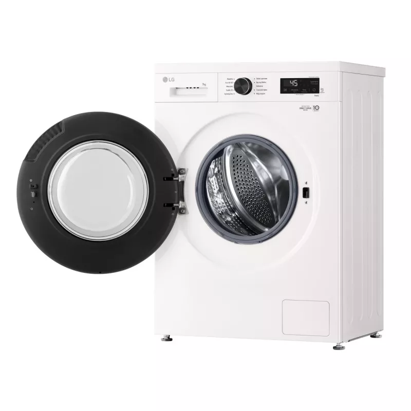 Pesumasin LG F2X10S7NWK — eestlaetav, 600 mm laius, 540 mm sügavus, 890 mm kõrgus, 59 kg netokaal