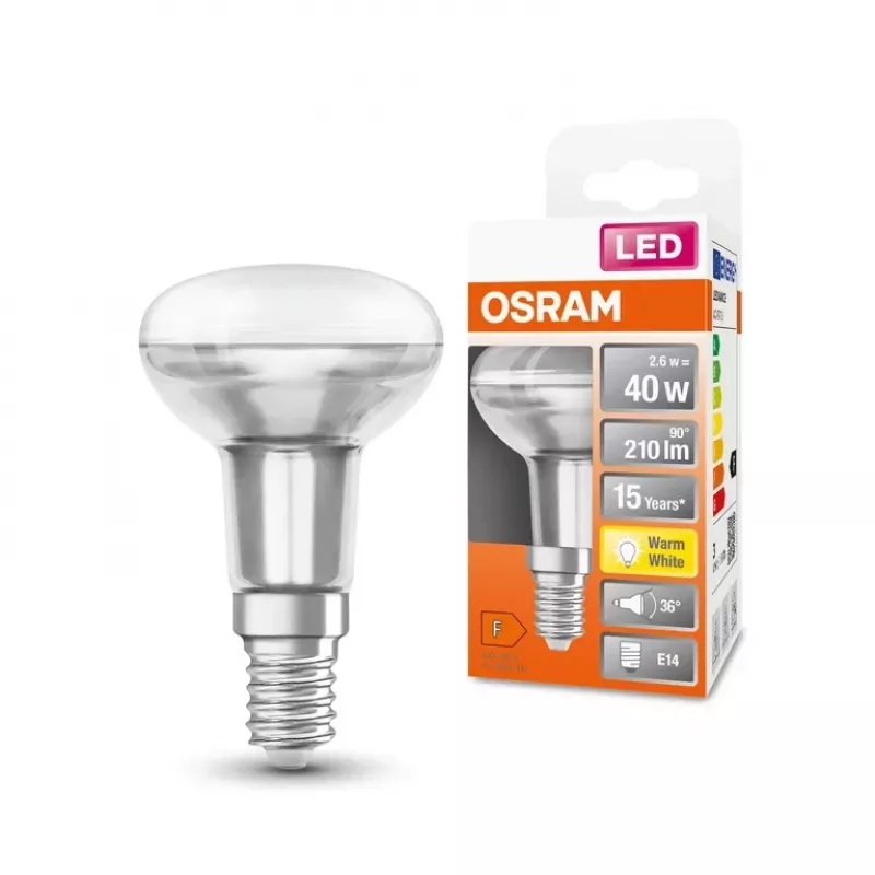 LED pirn Osram STAR 2.6 W E14 Soe valge 2700 K 210 lm