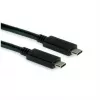 ROLINE USB3.2Gen2 kaabel PD 20V5A Type C-C ST/ST 0.5m - kaabel - digitaalne/andmed - 0,5 m (11.99.9057)