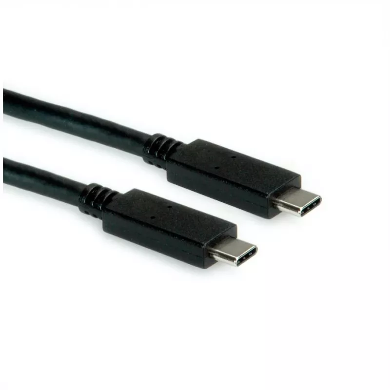 ROLINE USB3.2Gen2 kaabel PD 20V5A Type C-C ST/ST 0.5m - kaabel - digitaalne/andmed - 0,5 m (11.99.9057)