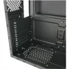 LC Power Classic 7040B - MDT - ATX - ilma toiteplokita - Must, harjatud alumiinium / Must - USB/Audio