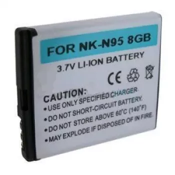 Laetav aku Extra Digital BL-6F, ühildub Nokia N78, N79, N95, 3,7 V, 1200 mAh