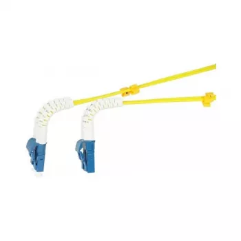 Synergy 21 LWL-2-Faser-Patchk. 0.5mtr.LC-LC 9/125um OS2 AD 2mm flexible Knickschutztülle - Single- bzw. Monomode-Faser - 0,5 m