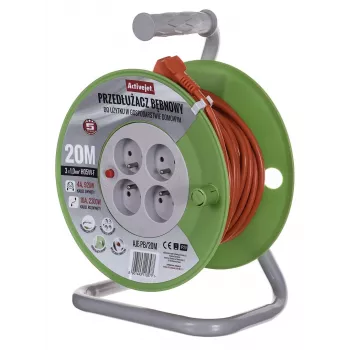 Activejet AJE-PB/20M rulliga pikendusjuhe 20 m