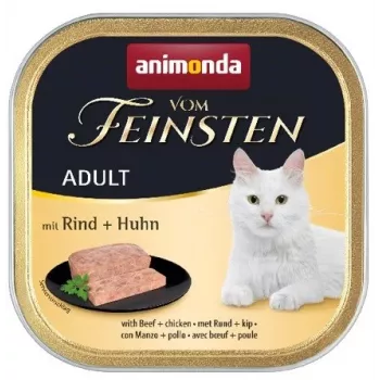 Animonda Vom Feinsten Adult veiseliha kanaga märg kassitoit 100 g