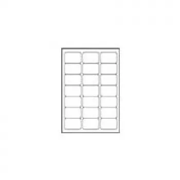 Avery - aadressisildid - läbipaistev - 63,5 x 38,1 mm - 525 silt(i) (25 lehte x 21) (J8560-25)