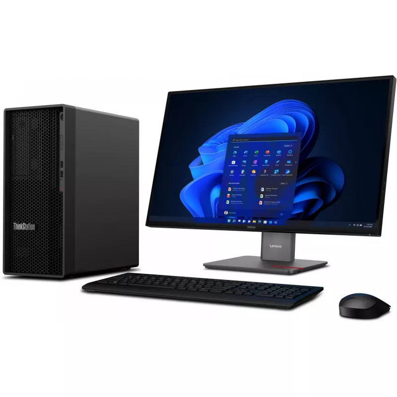 Lenovo ThinkStation P2 Tower Gen 2 Intel Core Ultra 7 265K 32 GB DDR5-SDRAM 512 GB SSD Windows 11 Pro Tööjaam Must