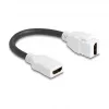 HDMI-kaabel DeLOCK 90684 HDMI Type A Standard 0,2 m valge