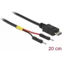 USB-kaabel DeLOCK 85407 Mini-USB B 0,2 m Must