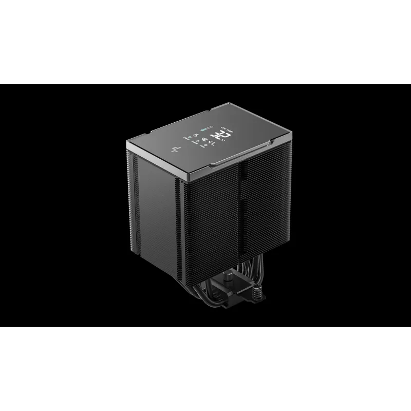 Õhkjahuti DeepCool AK500 G2 Digital NYX, 120 mm ventilaator, maks õhurõhk 3.33 mmH2O, 117×129×159 mm, must