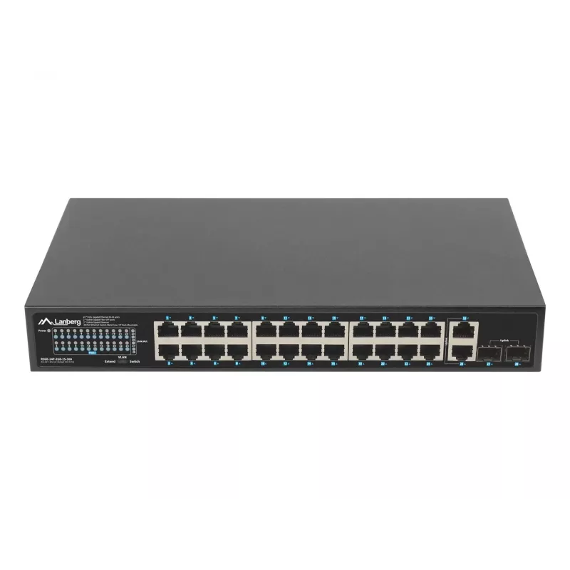 Haldamata LANBERG lüliti RSGE-24P-2GE-2S-360 24 RJ-45 Ethernet pordiga