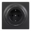 Pistikupesa tüüp F Fibaro FGWOF-011-8, 1 pesa, 110–230 V, 50/60 Hz, must