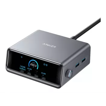 Siselaadur Anker Prime GaN A2345341 kiirlaadimine universaalne must