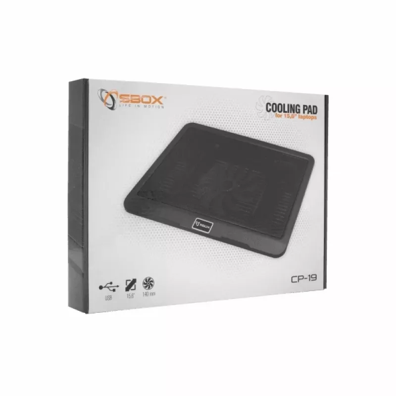 Sbox CP-19 Jahutuspadi 15,6-tollistele sülearvutitele
