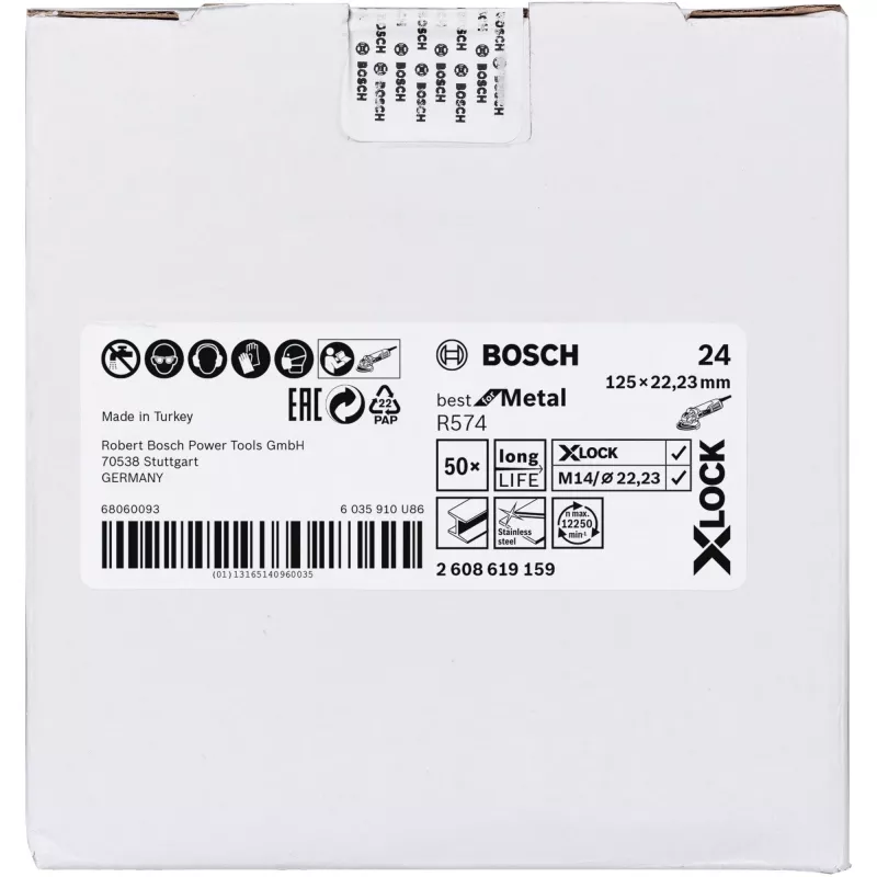 Bosch 2 608 619 159 nurklihvija tarvik Lihvketas