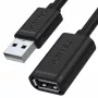 USB-kaabel UNITEK Y-C447GBK 0,5 m USB 2.0 must