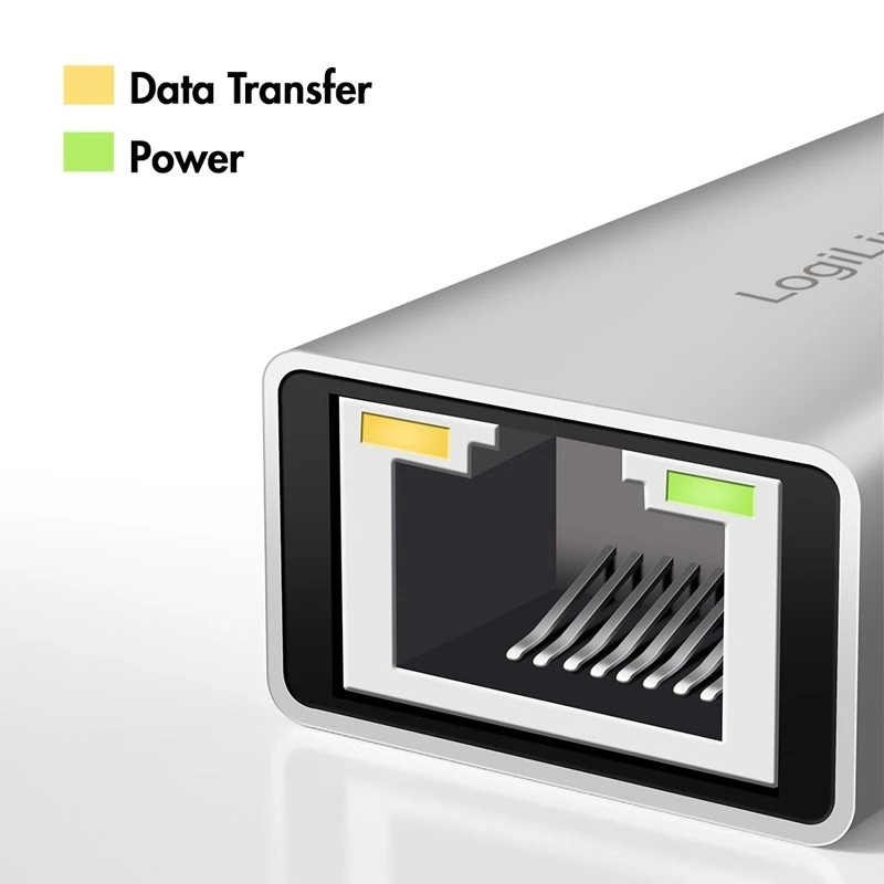 USB-A/-C to 2,5G Ethernet adapter, hall