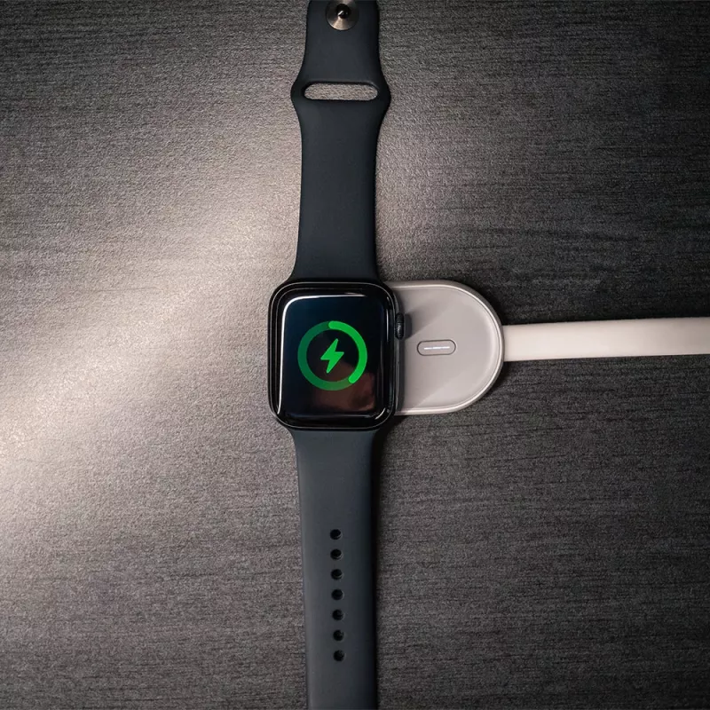 Juhtmevaba akupank laadija Tellur TLL151441 1200mAh Apple Watchile — kaasaskantav juhtmevaba laadija