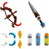 LEGO komplekt Horizon Adventures 77037 – Aloy ja Varl vs Shell-Walker ja Sawtooth, 768 tk, 2 minifiguuri
