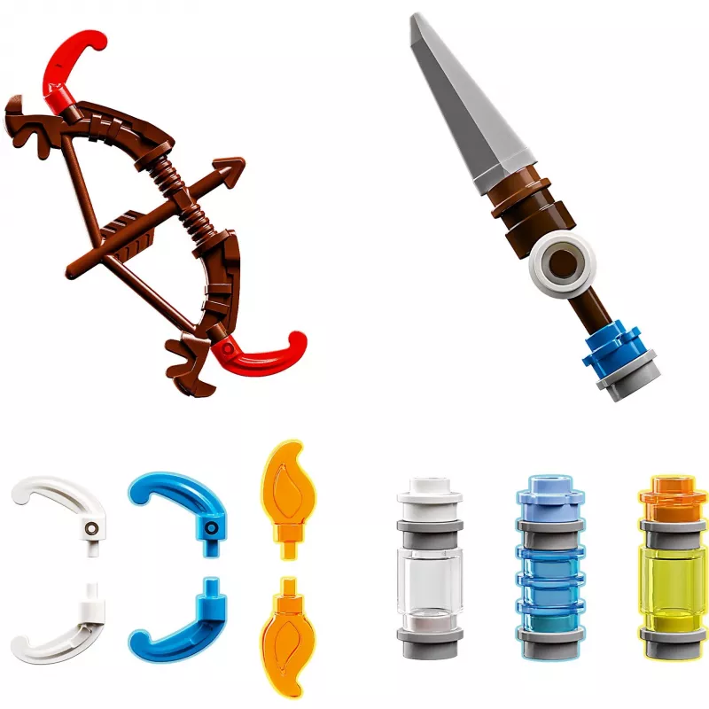 LEGO komplekt Horizon Adventures 77037 – Aloy ja Varl vs Shell-Walker ja Sawtooth, 768 tk, 2 minifiguuri