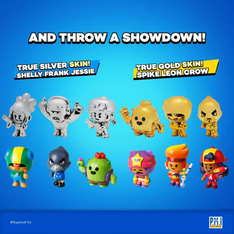 Brawl Stars S1 figuurid - 8 pakk luksuskarp VER.B