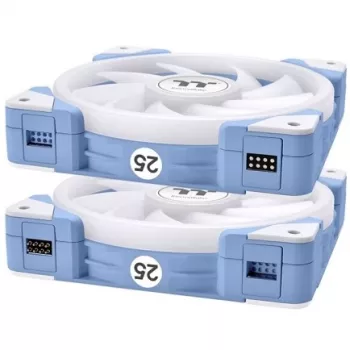 Thermaltake SWAFAN EX14 ARGB 140mm 3-Pack korpuse ventilaator - hortensiasinine