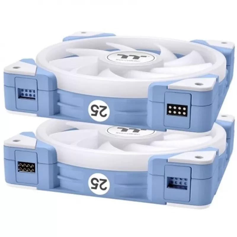 Thermaltake SWAFAN EX14 ARGB 140mm 3-Pack korpuse ventilaator - hortensiasinine