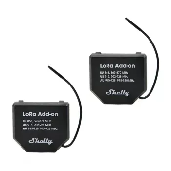 Set of 2 Shelly LoRa Add-on EU868 relays