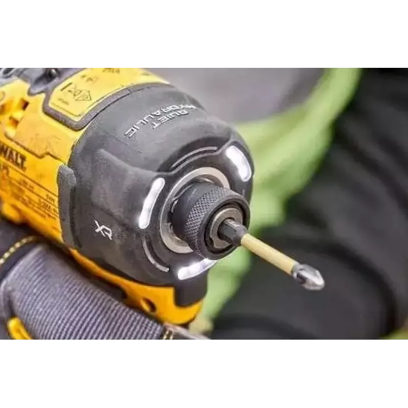 Kruvikeeraja DeWalt DCF870N-XJ, juhtmeta 18 V Li-Ion, 56 N·m pöördemoment, 1/4 tolline padrun, püstolkäepide