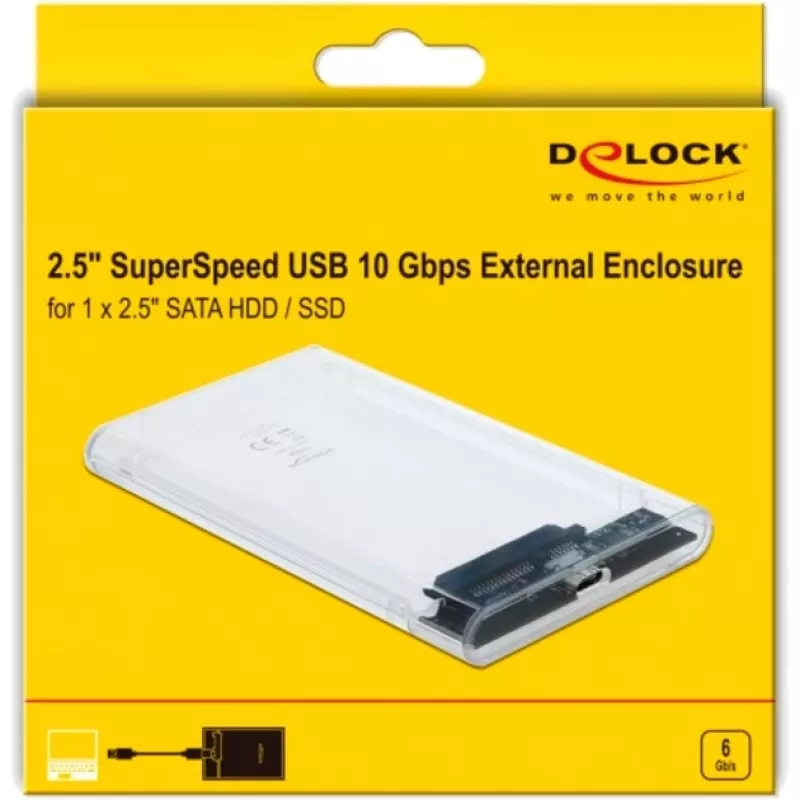 HDD/SSD-korpus DeLOCK 42617