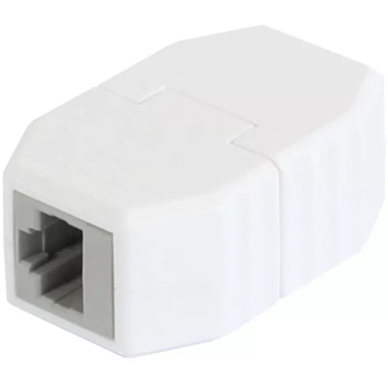 RJ45 ühendusmuhv ALLNET TP-TP CAT6A 8-kontaktiline magnetiline PoE-toega 10G